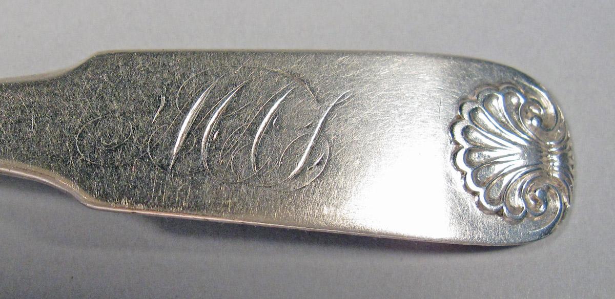 1968.0148.001 Silver Spoon engraving
