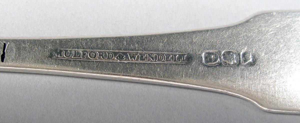 1968.0148.001 Silver Spoon mark