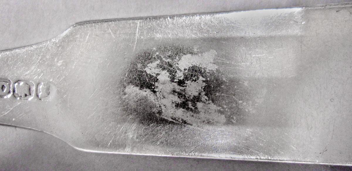 1968.0148.003 Spoon, residue detail