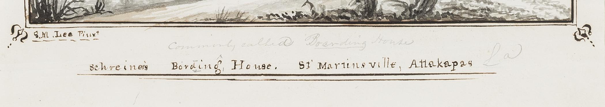 1968.0151 Drawing, detail 1