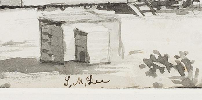 1968.0152 Drawing, detail 1