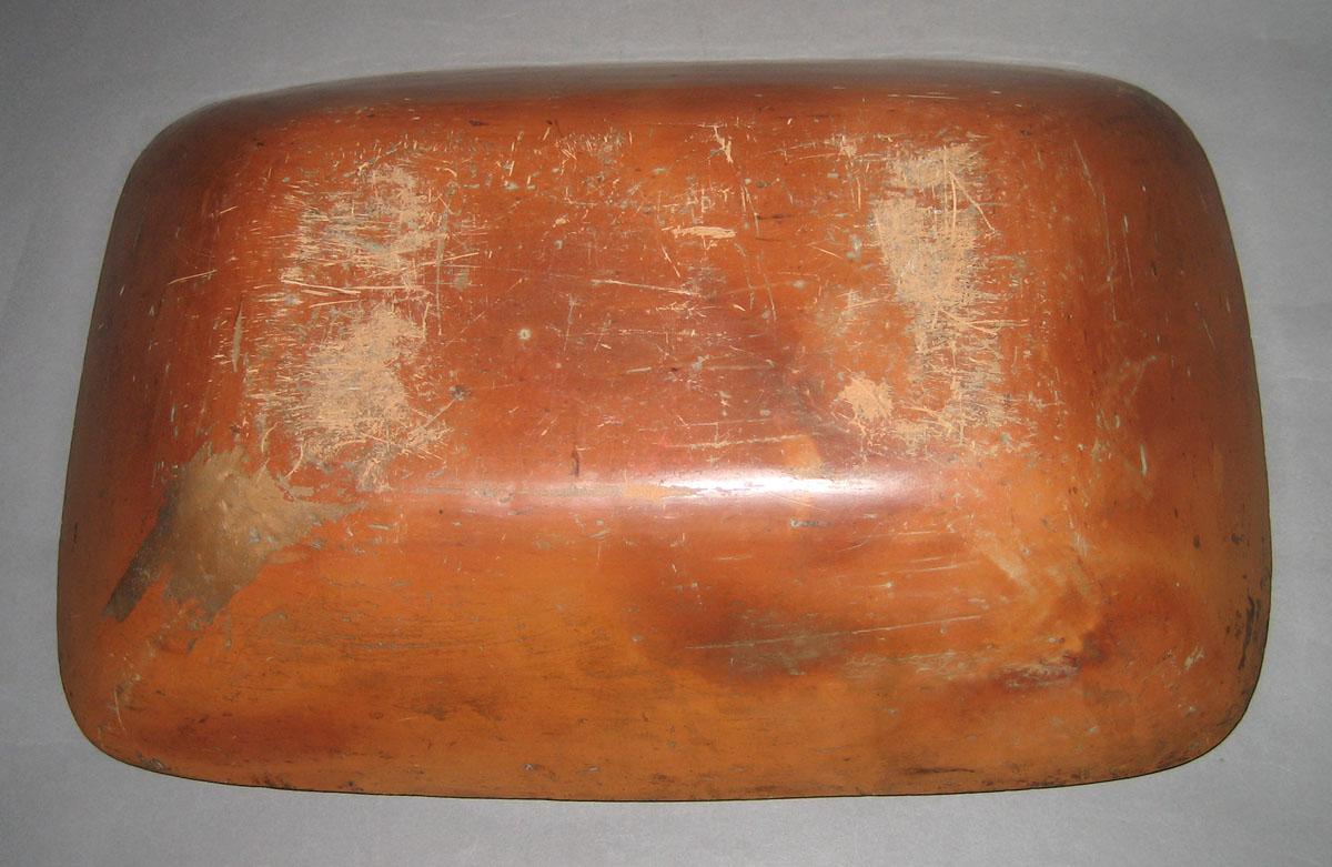 1968.0161 Tool (for Ceramics) Loaf Dish Mold (bottom)