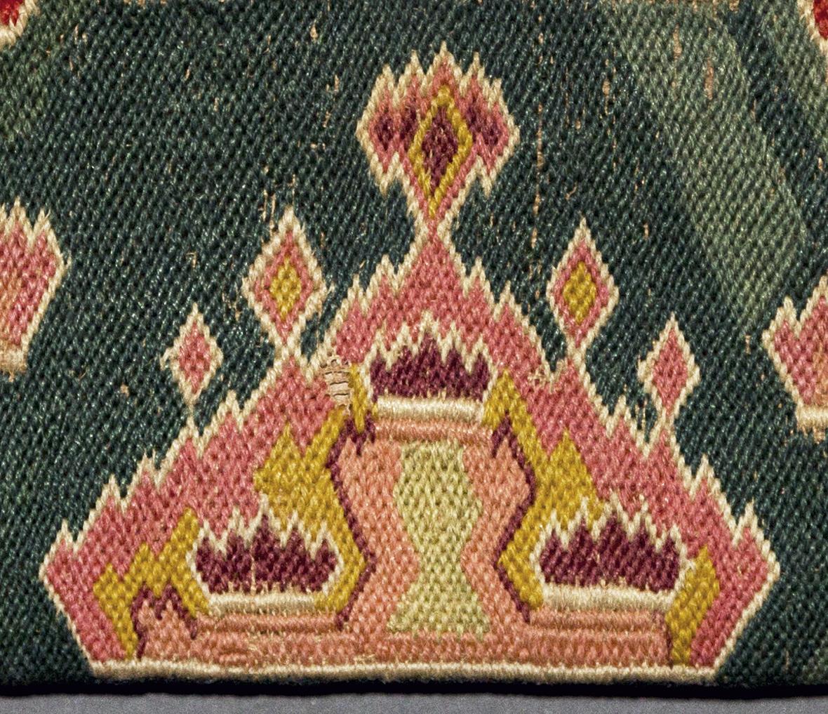 1968.0162 Pocketbook, Pattern Detail