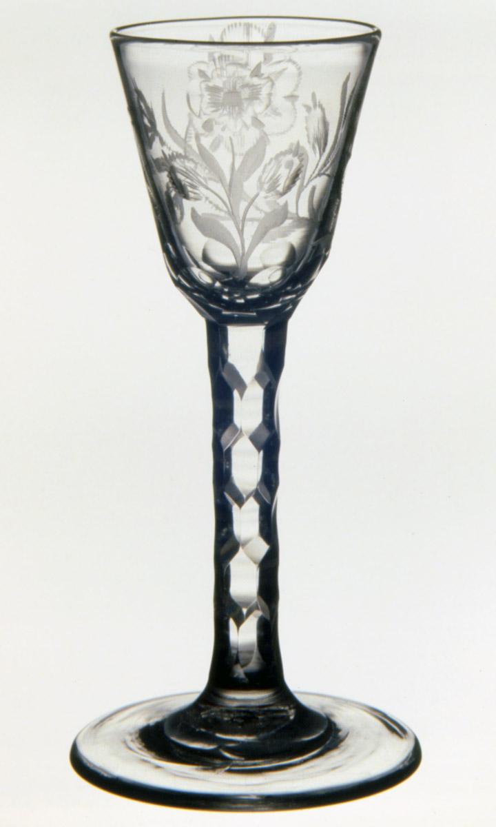 1968.0167 Lead glass wine glass