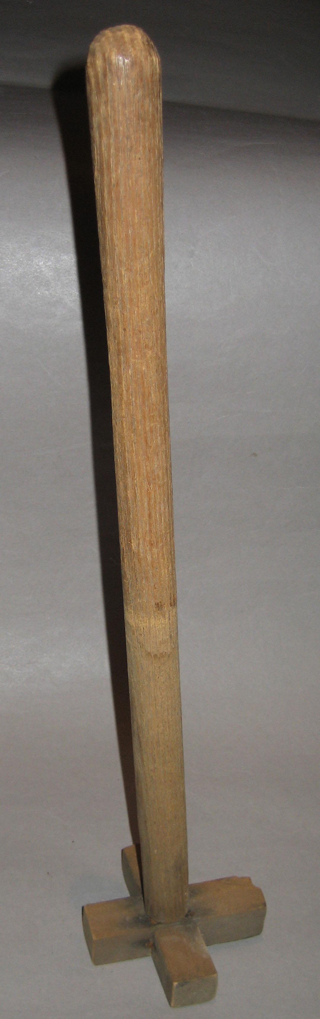 1968.0172 shaft - Stoneware Churn Shaft