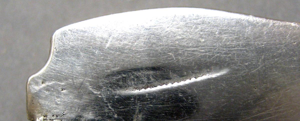 1968.0173.001 Silver Knife mark