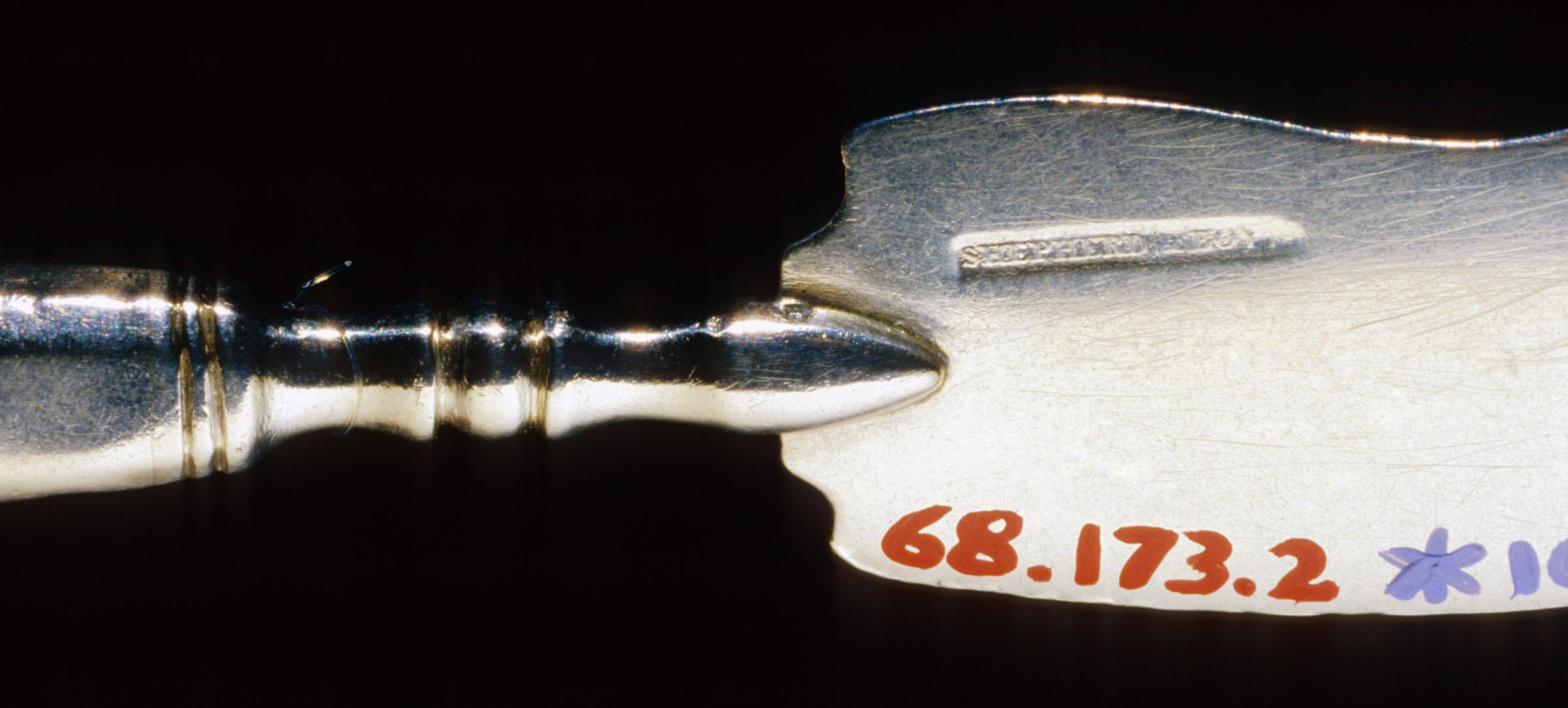 1968.0173.002 Knife, Butter Knife, detail 1