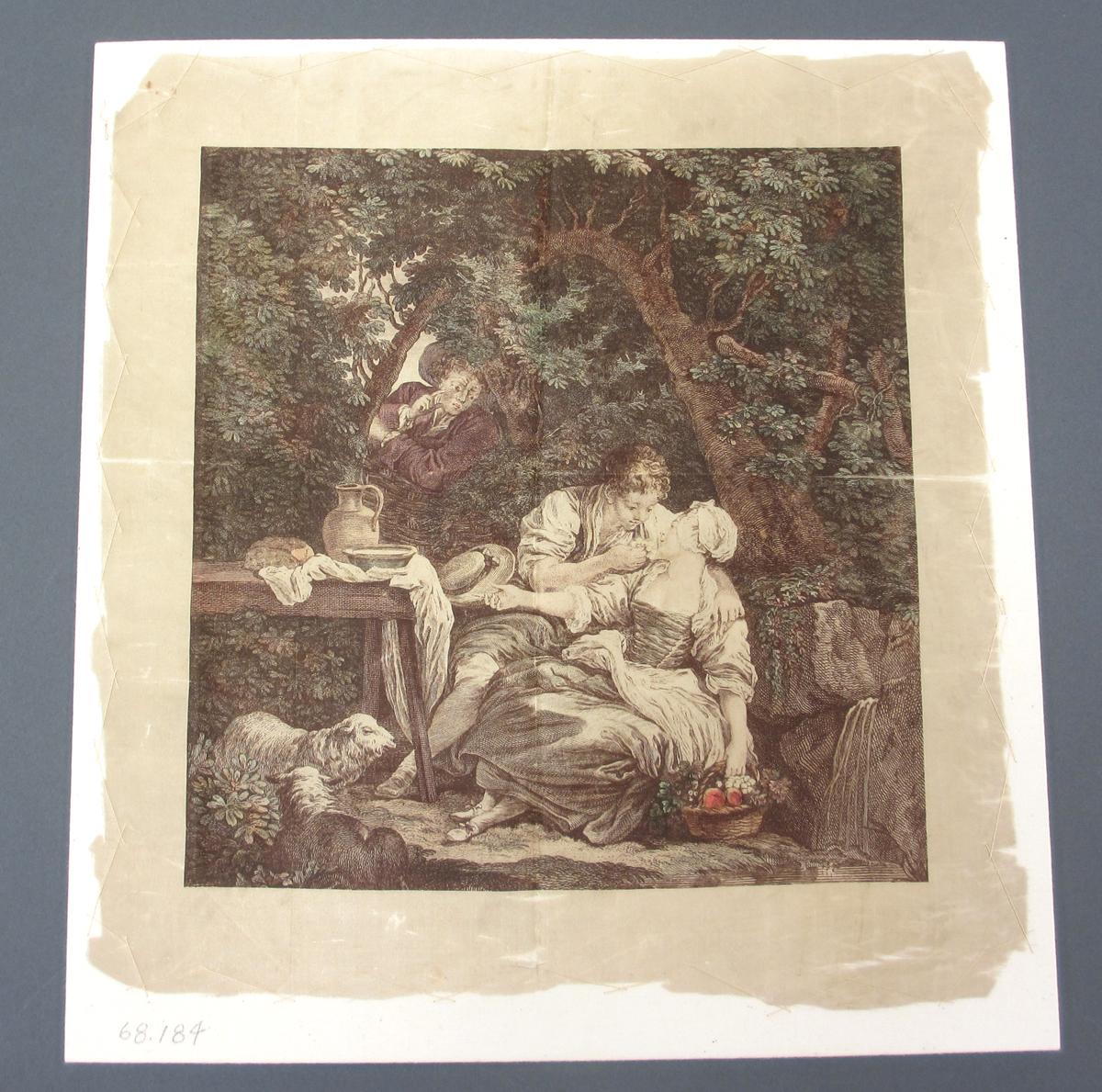 1968.0184 Textile, printed obverse