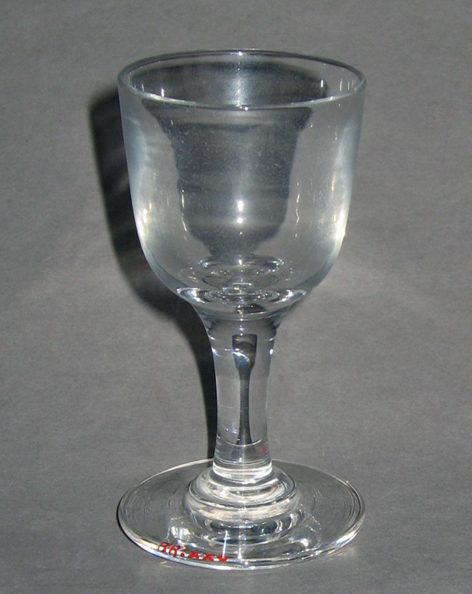 1968.0226 Colorless glass wineglass
