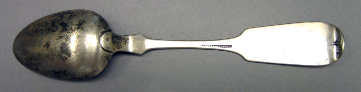 1968.0244 Silver Spoon underside