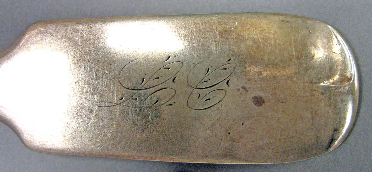 1968.0248 Silver Spoon engraving