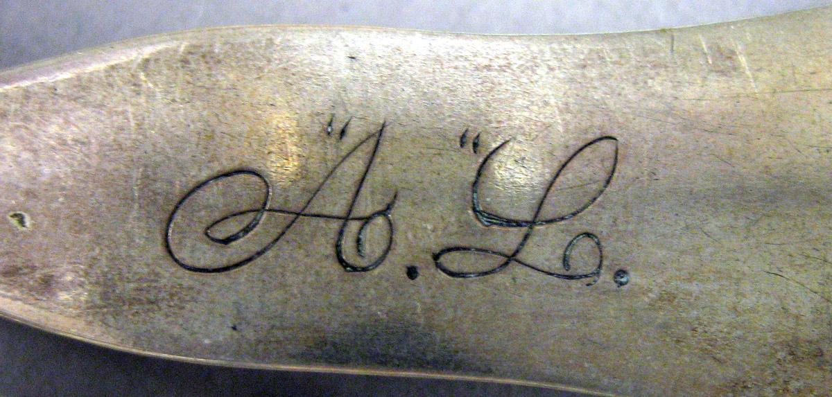 1968.0249 Silver Spoon engraving