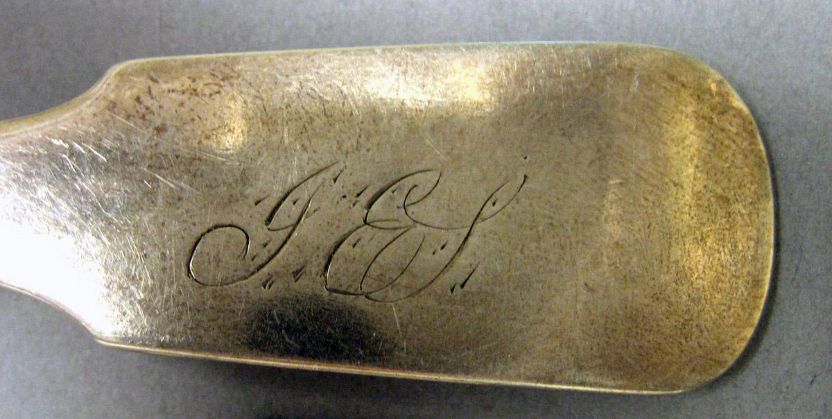 1968.0250 Silver Spoon engraving