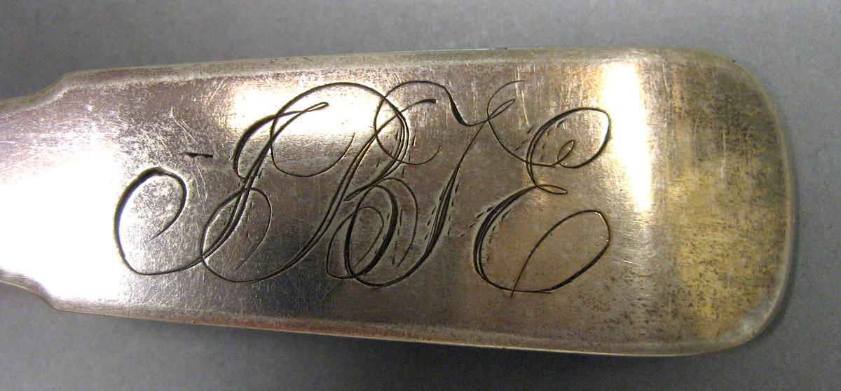 1968.0253 Silver Spoon engraving