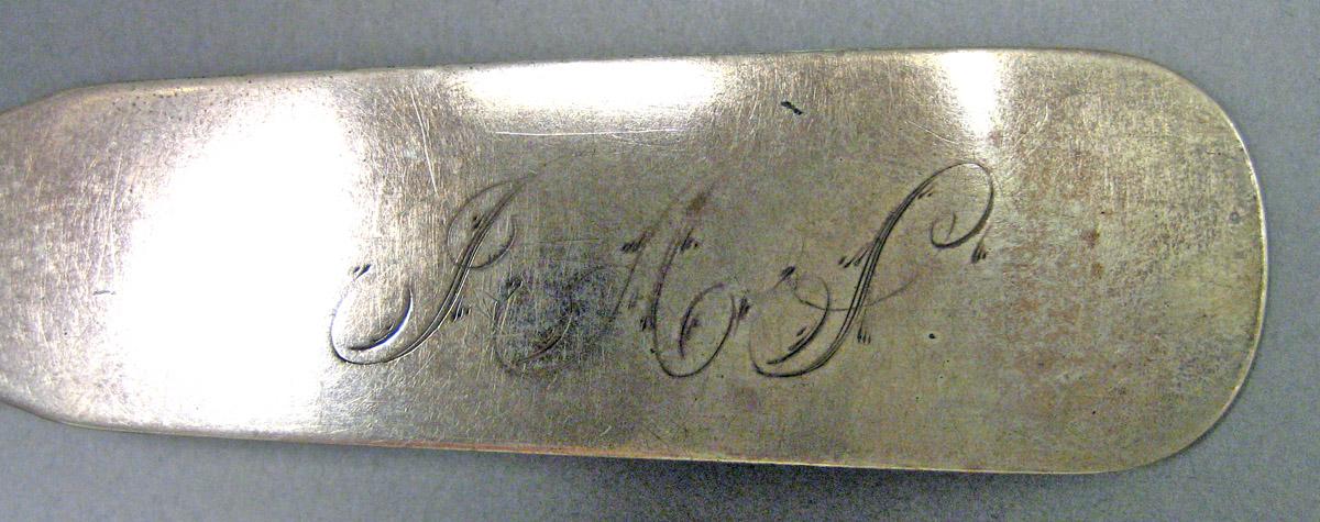 1968.0254 Silver Spoon engraving