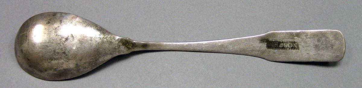 1968.0255 Silver Spoon underside
