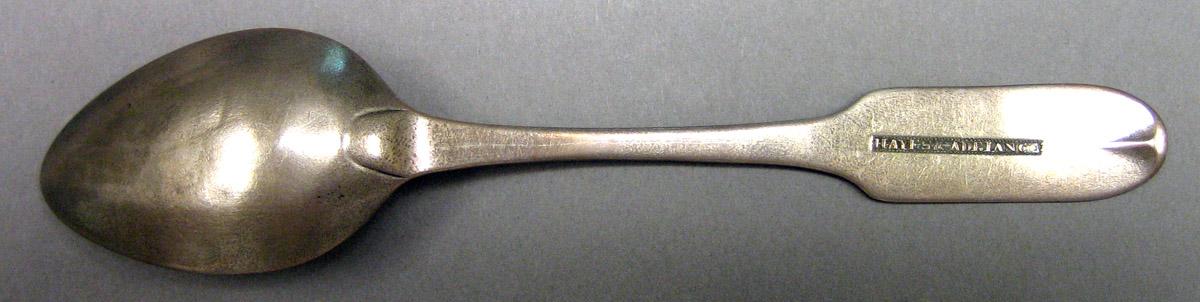 1968.0257 Silver Spoon underside