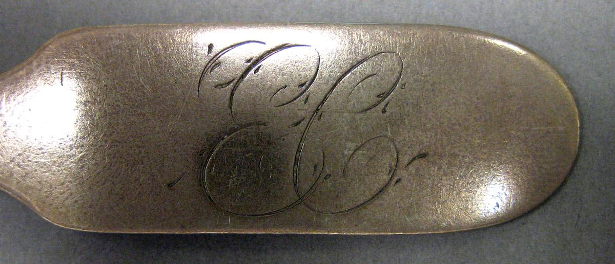 1968.0257 Silver Spoon engraving