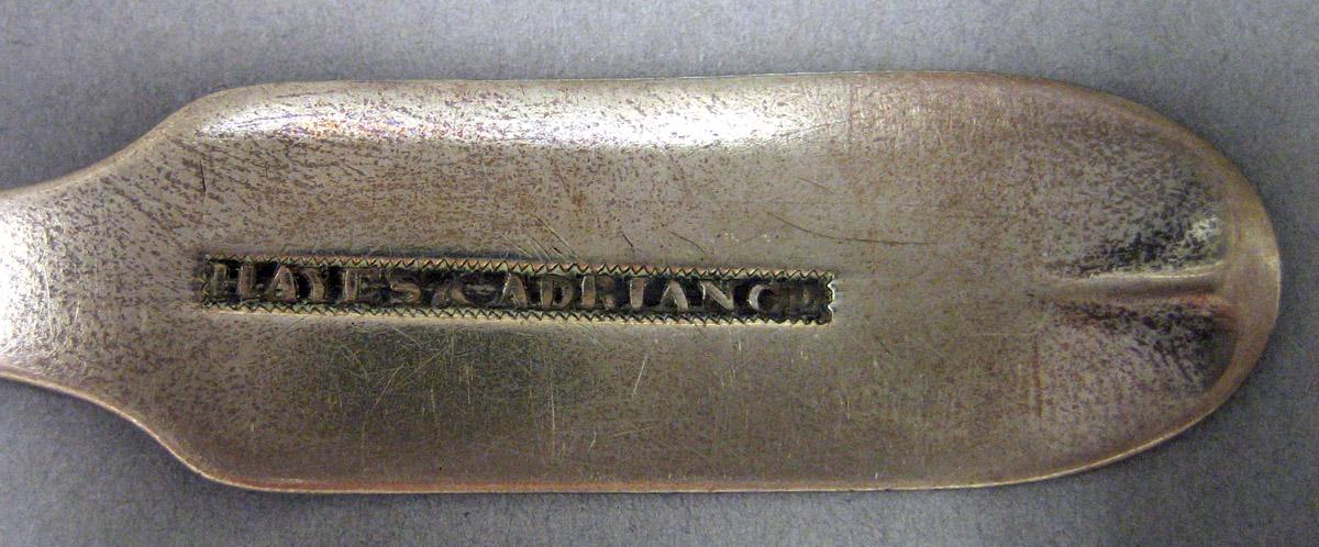 1968.0257 Silver Spoon mark