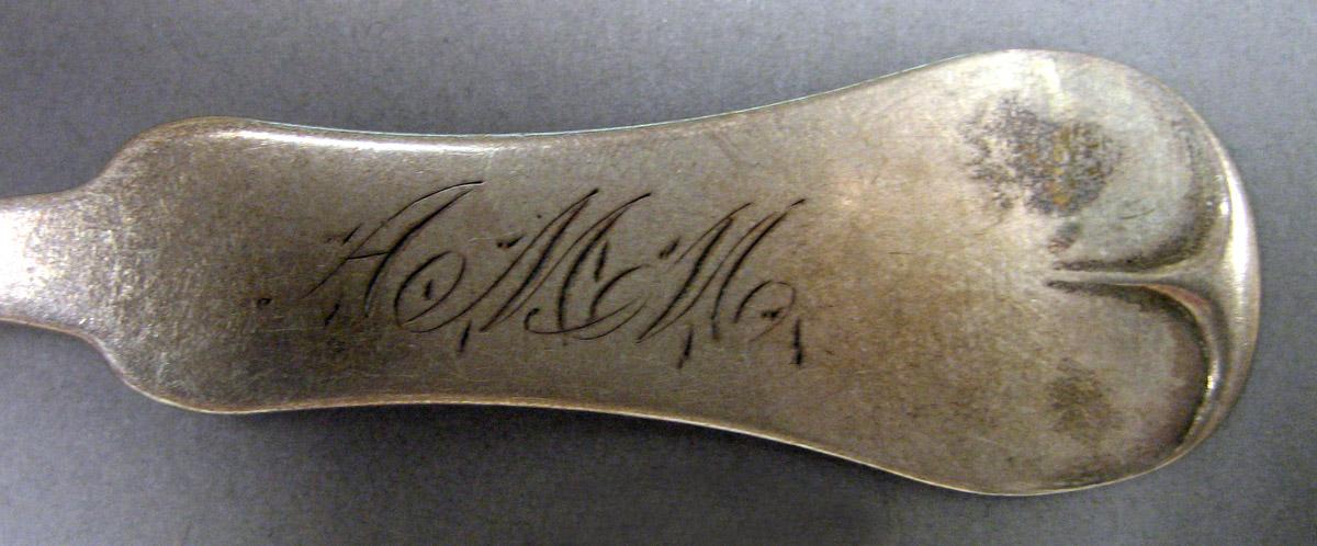 1968.0258 Silver Spoon engraving