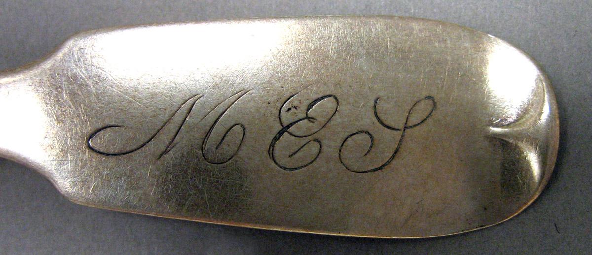 1968.0259 Silver Spoon engraving