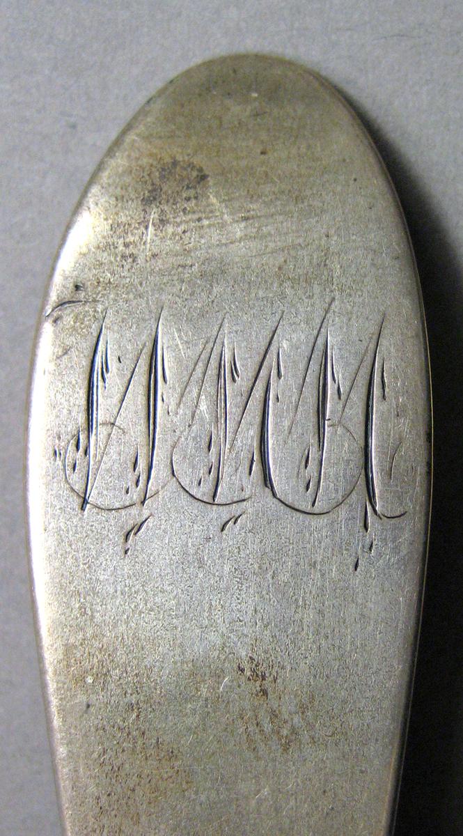 1968.0260 Silver Spoon engraving