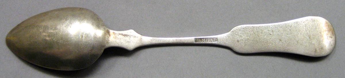 1968.0262 Silver Spoon underside
