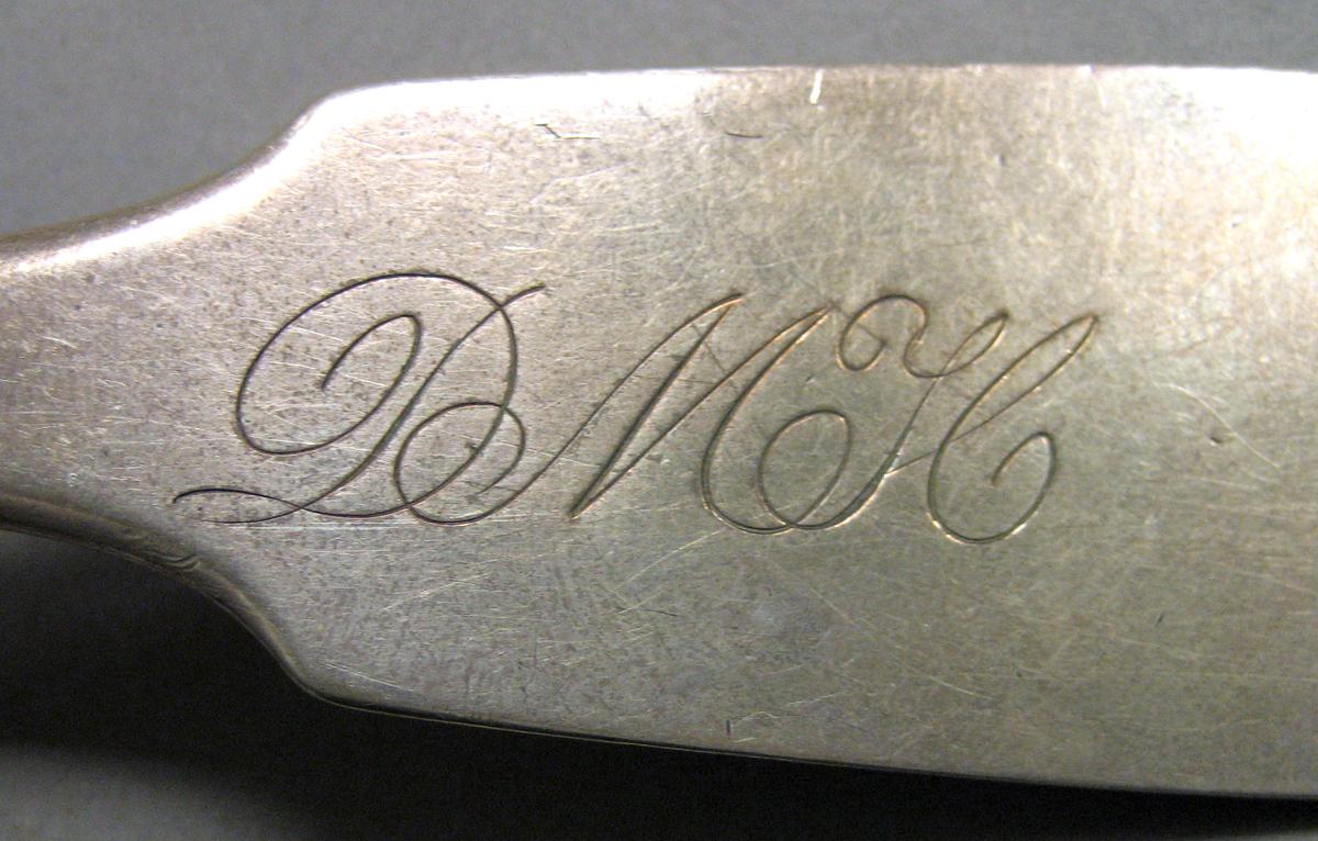 1968.0265 Silver Spoon engraving