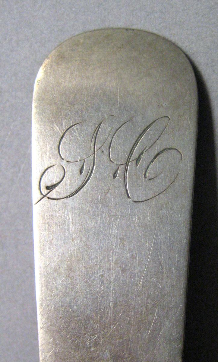 1968.0275 Silver Spoon engraving