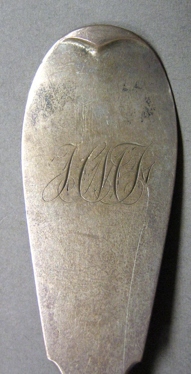 1968.0276 Silver Spoon engraving