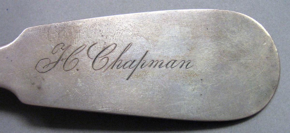 1968.0278 Silver Spoon engraving