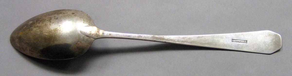 1968.0279 Silver Spoon underside