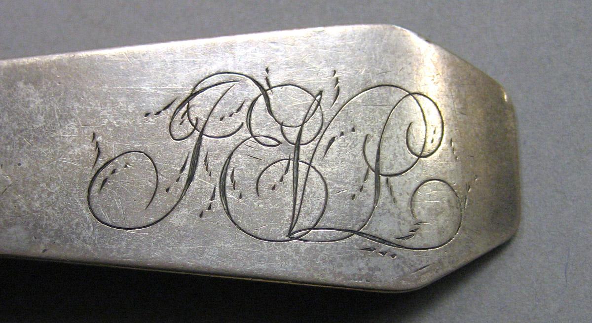 1968.0279 Silver Spoon engraving