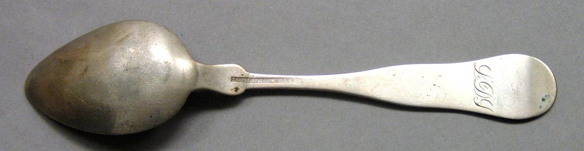 1968.0285 Silver Spoon underside
