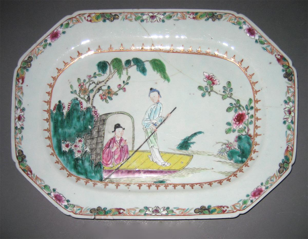 1968.0286.002 Porcelain Platter