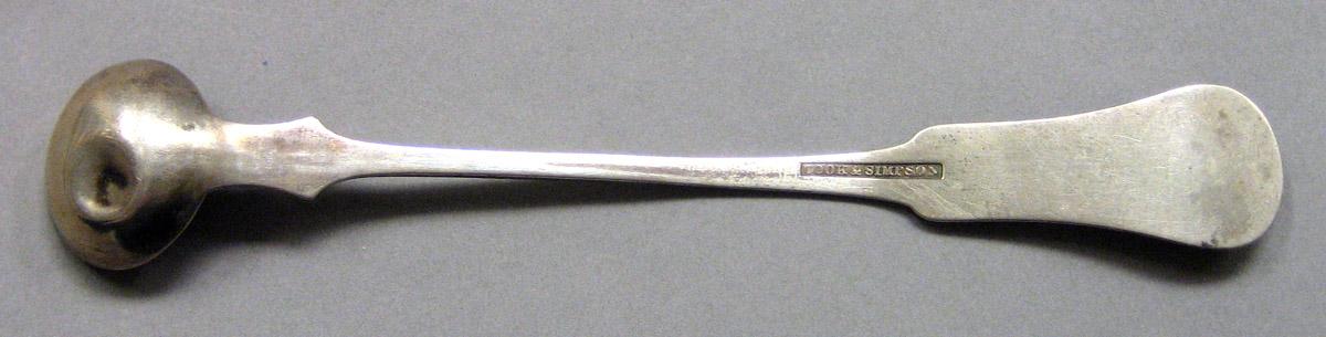 1968.0287 Silver Ladle underside