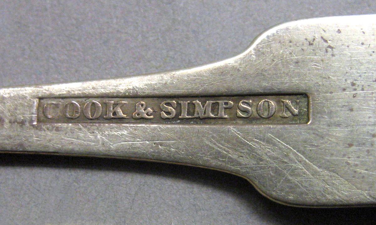 1968.0287 Silver Ladle mark