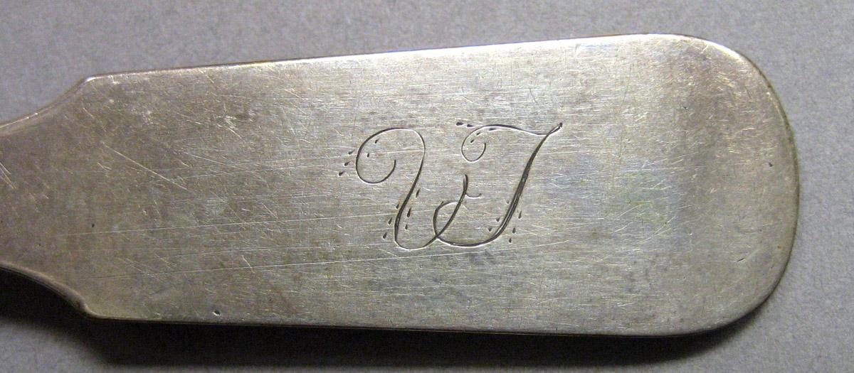 1968.0288 Silver Spoon engraving