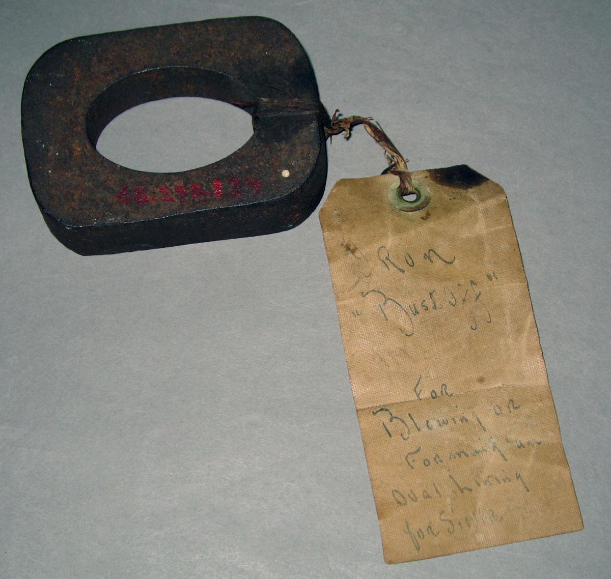 1968.0290.134 Glassmaking tool