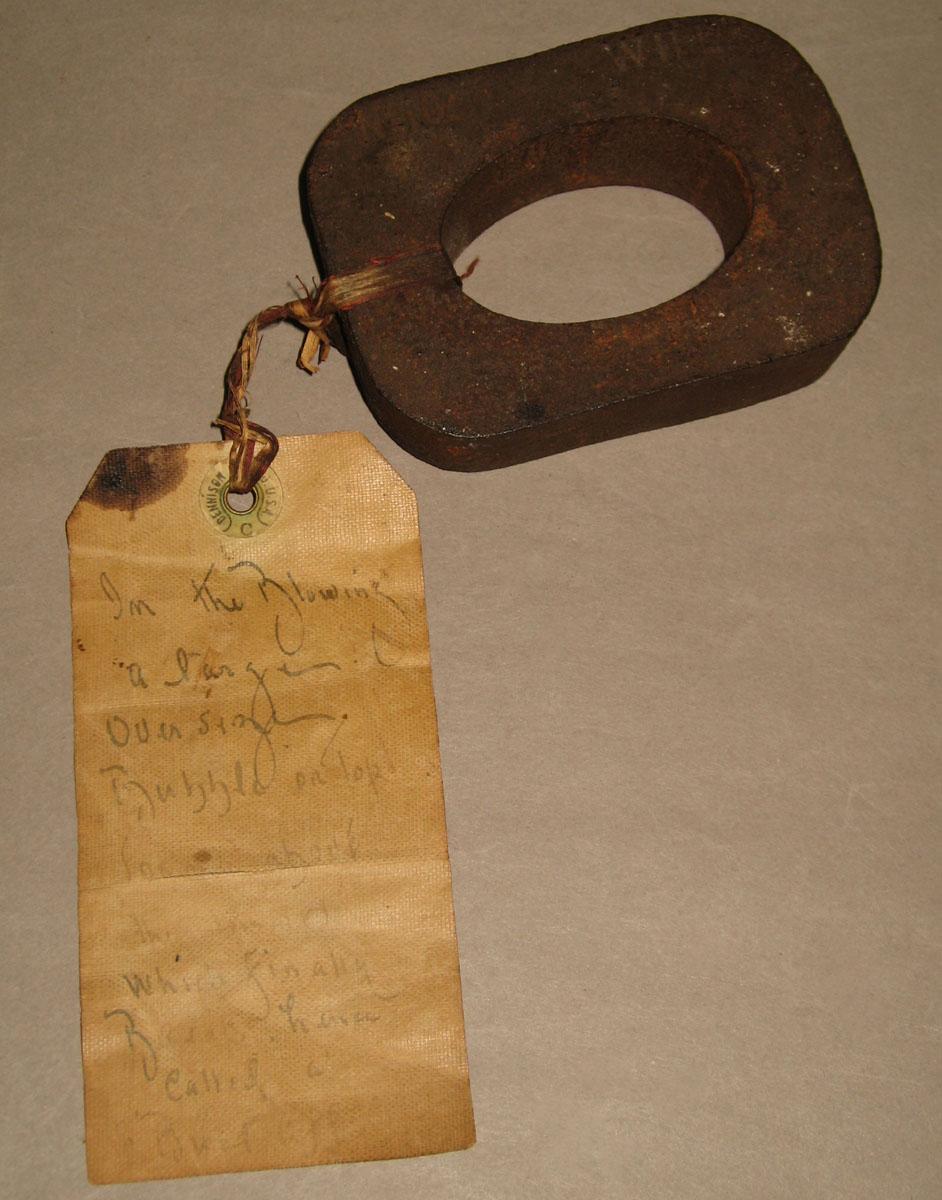 1968.0290.134 Glassmaking tool (side 2)