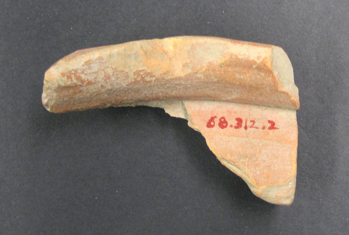 1968.0312.002 Ceramic fragment (underside)