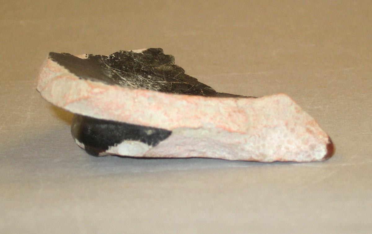 1968.0314.020 Red earthenware (redware) fragment