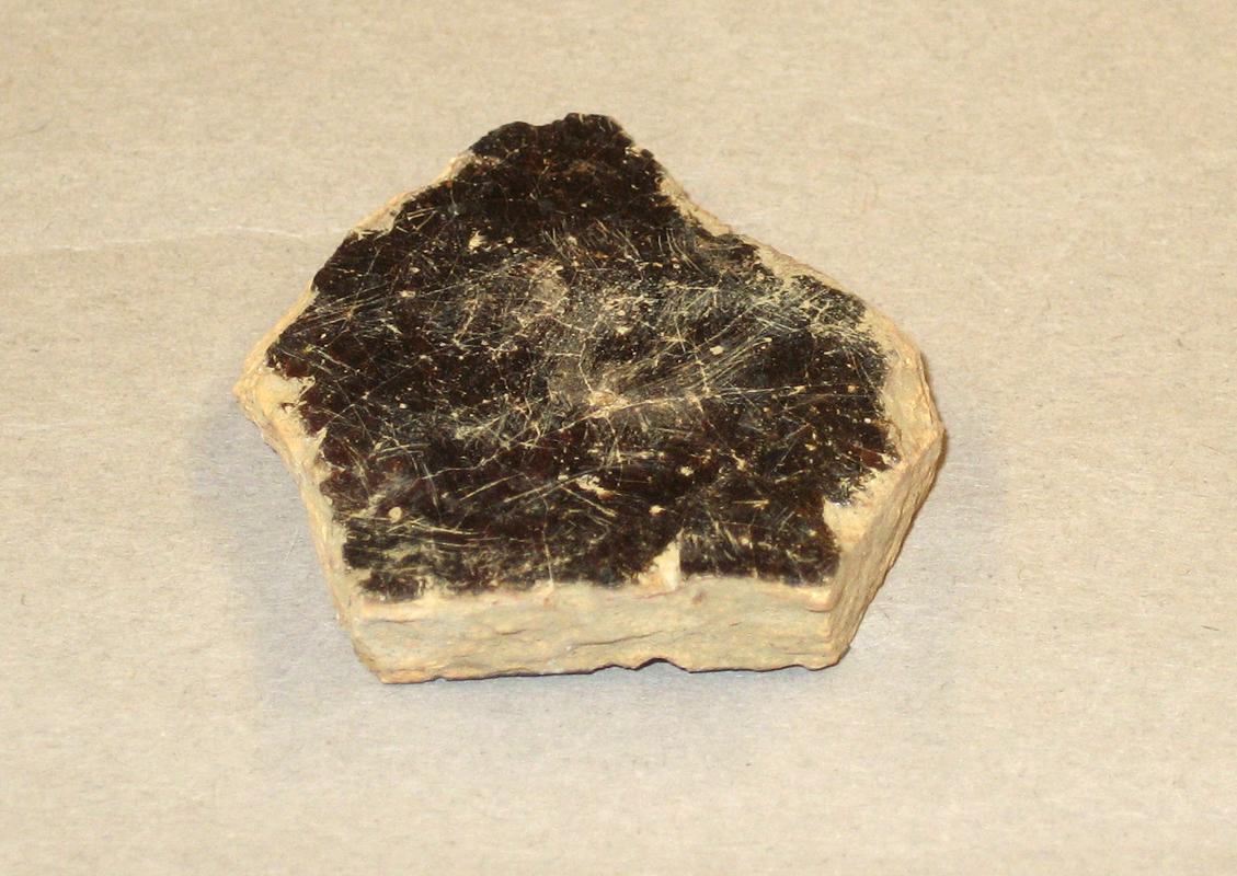 1968.0314.021 Red earthenware (redware) fragment