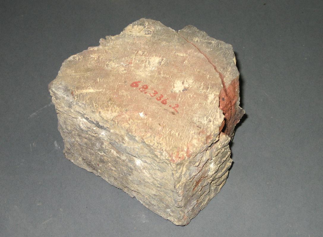 1968.0336.002 Brick fragment