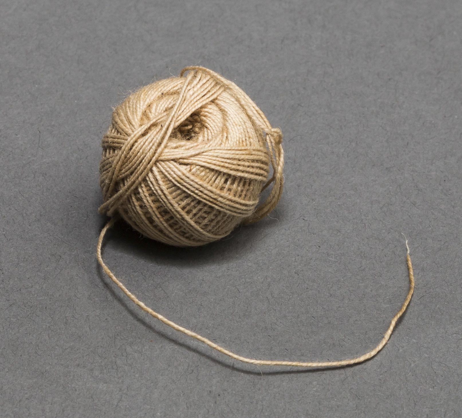1968.0356 C Spool with thread, view 1