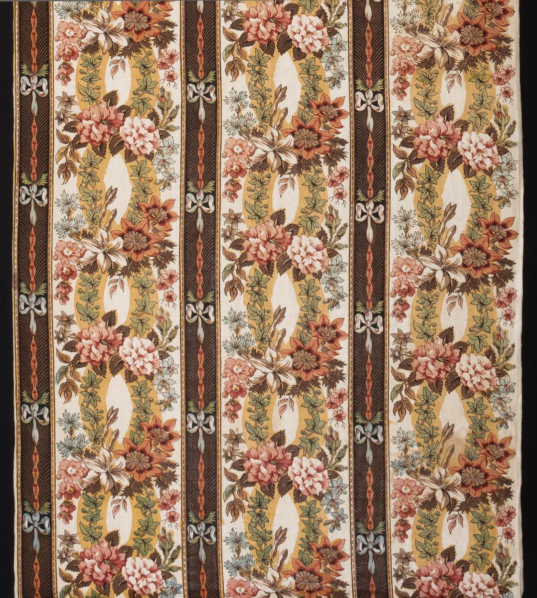 1968.0362 Textile, printed, detail 1