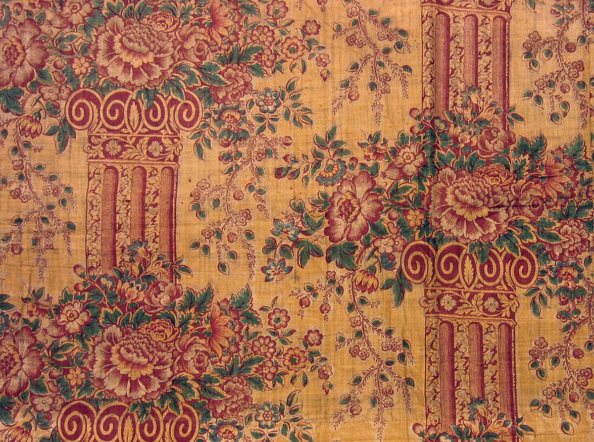 T2061 Textile, printed design repeat