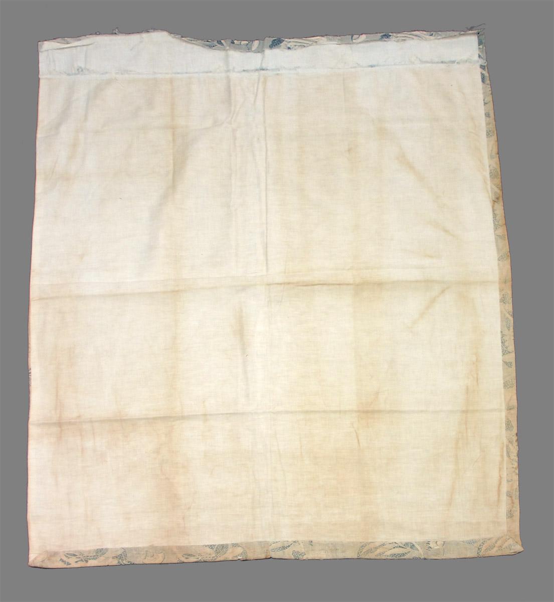 1968.0367 textile, printed reverse