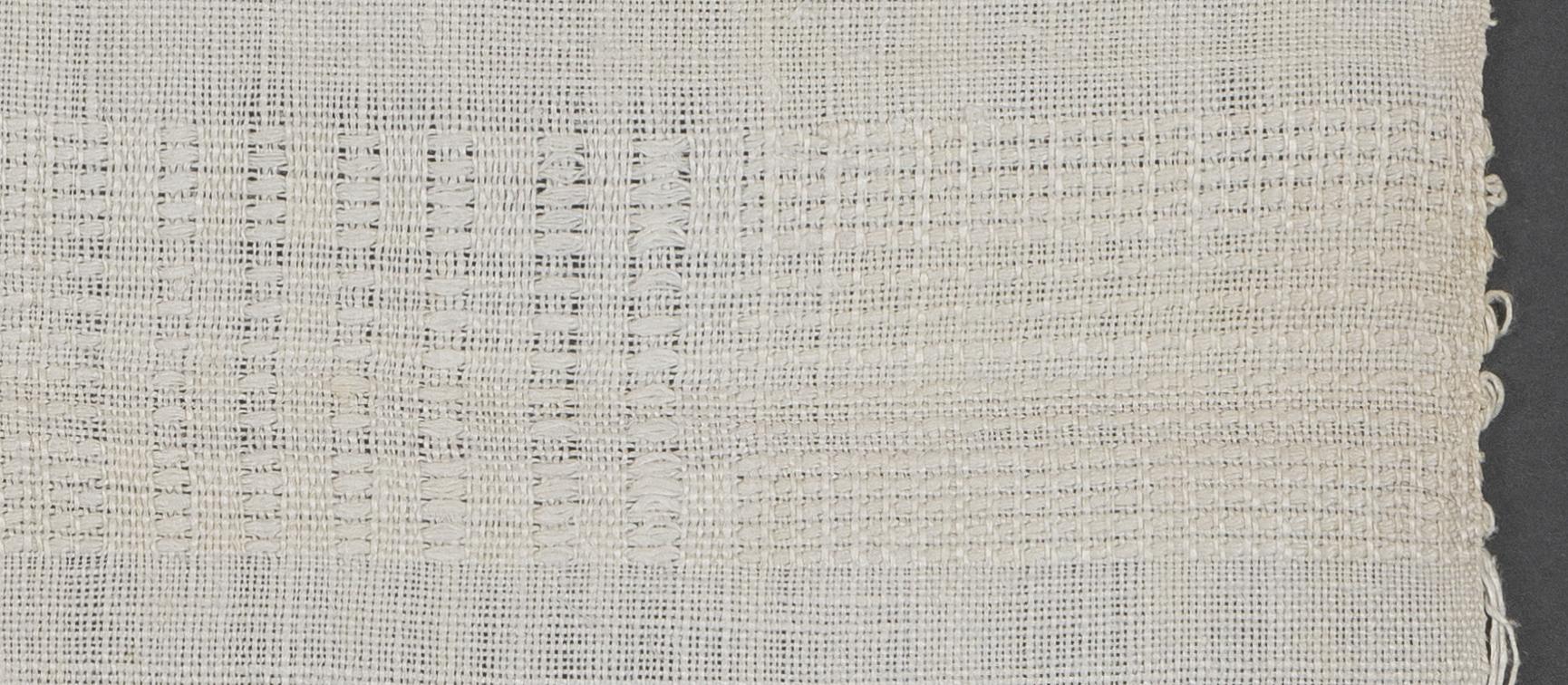 1968.0387 Towel, reverse, detail 8