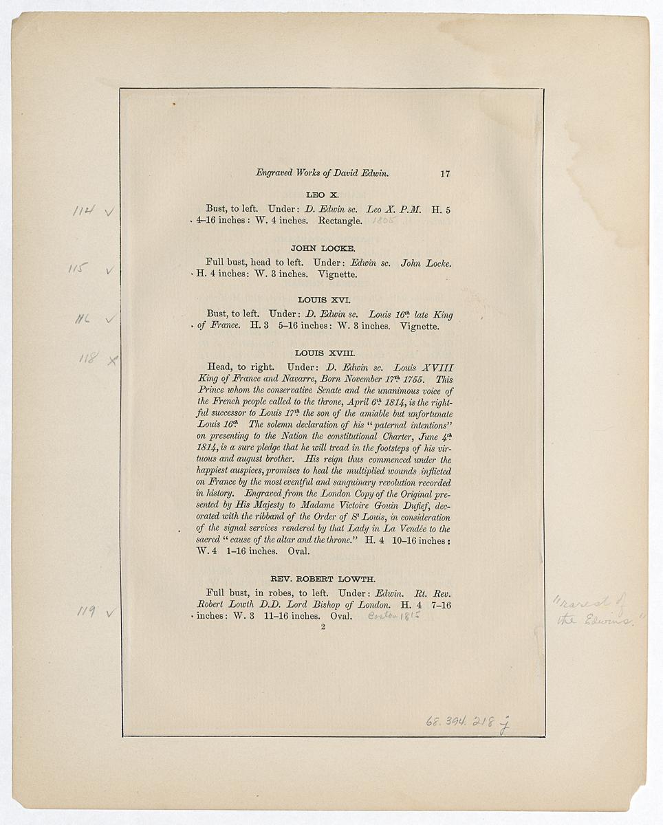 1968.0394.218 I Catalogue Verso